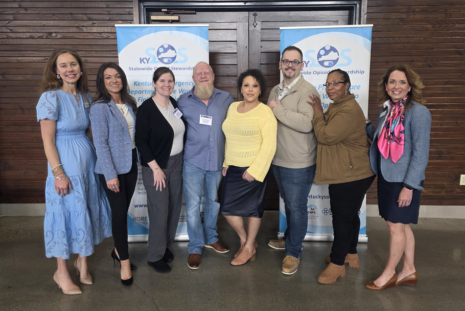 Left to right: Mary Beth Ecken, Nikki Howard, Miranda Nelson, Chris Garrison, Sedayah Plappert, Jesse Faulkner, Bridgette Talley, Emily Henderson